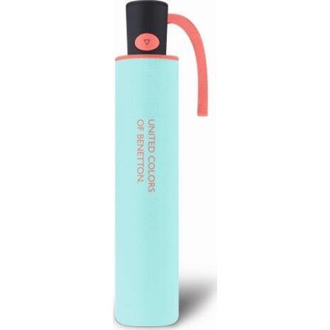 Ομπρέλα βροχής γυναικεία αυτόματη BENETTON Super Mini AC διάφορα χρώματα (1 τεμάχιο) (4077)